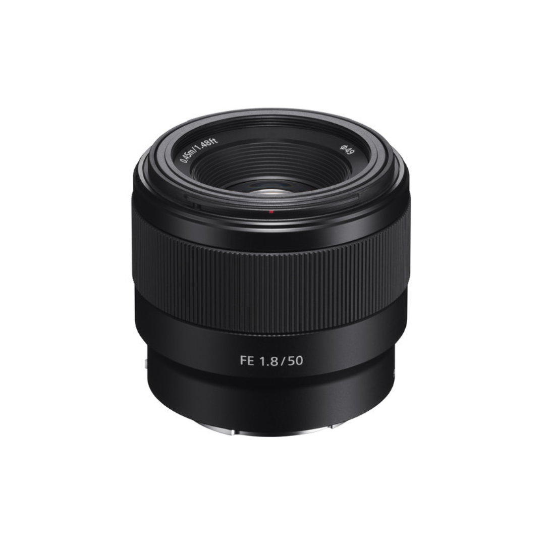 USED I Sony E Mount FE 50mm F1.8 Full-Frame Lens
