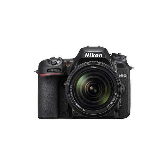 Used Nikon D7500 DSLR Camera Kit with 18-140mm VR Lens – Black