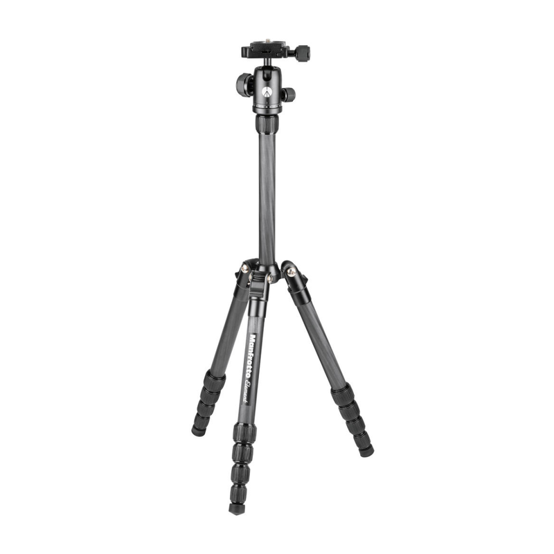Manfrotto Element Carbon Fiber Small Traveler Tripod (Black)