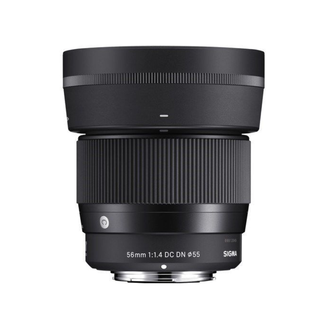【美品】sigma 56mm f1.4DC DN（SONY E-mount） Sigma 56mm F/1.4 DC DN Contemporary Lens for E-Mount Mirrorless