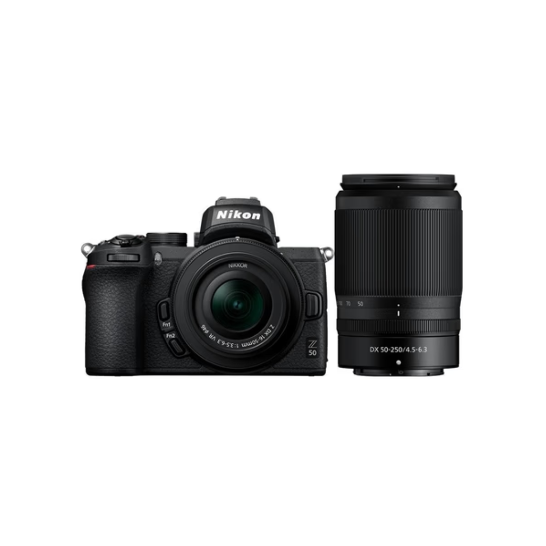 Used Nikon Z50 Mirrorless Camera with 16-50mm & 50-250mm Lenses