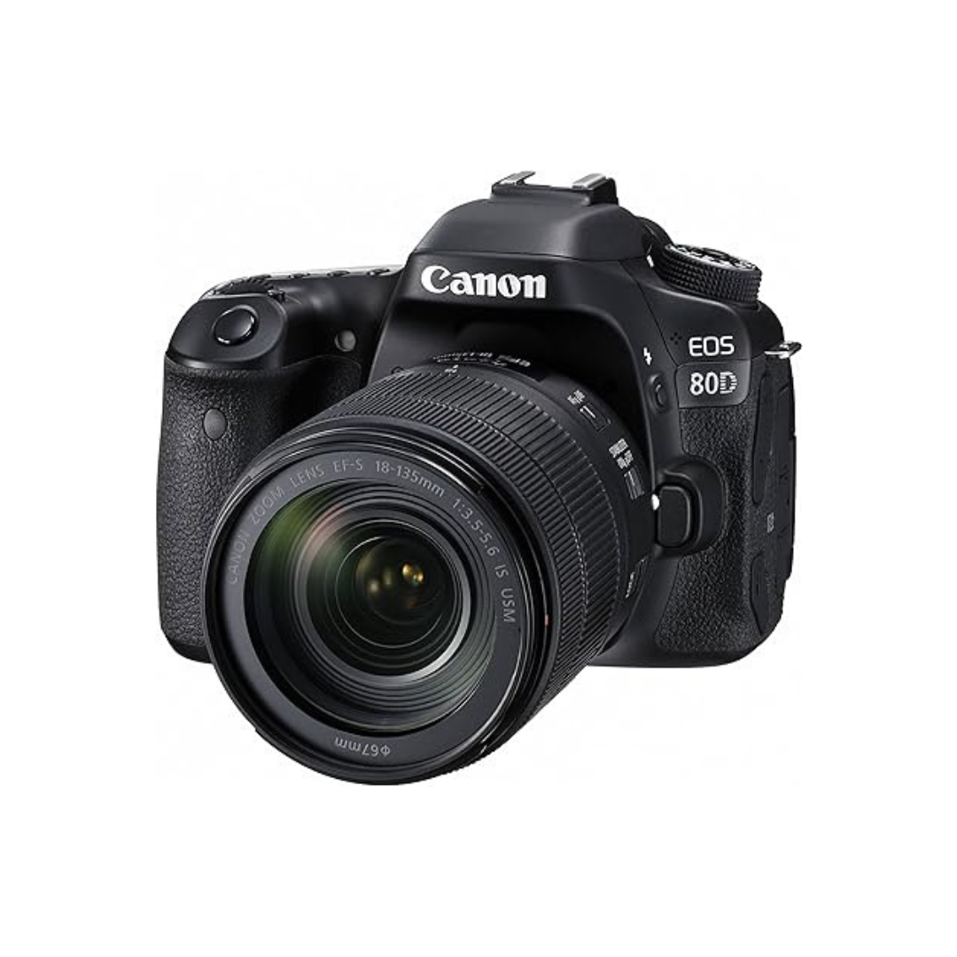 USED | Canon EOS 80D With EF-S 18-135mm f/3.5-5.6 lens