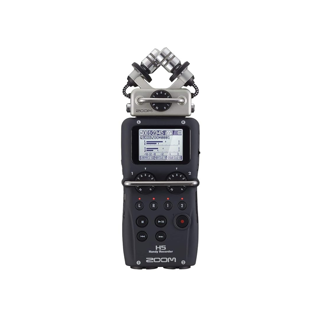 USED | Zoom H5 4-Track Portable Handy Recorder, Black
