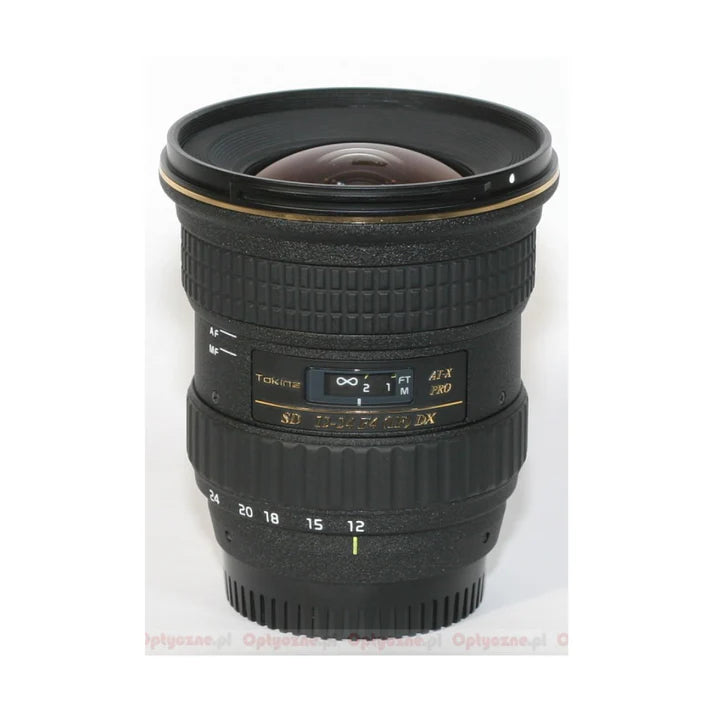 USED I Tokina 12–24mm f/4 DX Wide Angle Lens for Canon