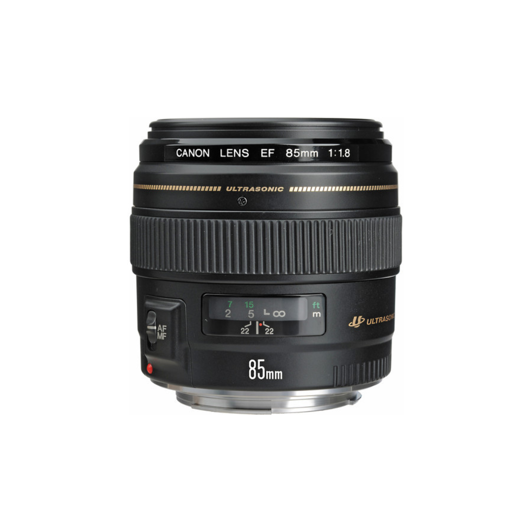 Canon EF 85mm f/1.8 USM prime portrait lens available for rent in BLR at Camera Club
