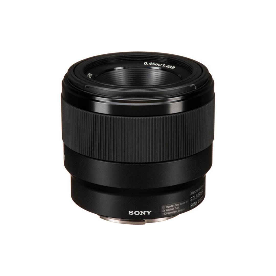 USED I Sony E Mount FE 50mm F1.8 Full-Frame Lens