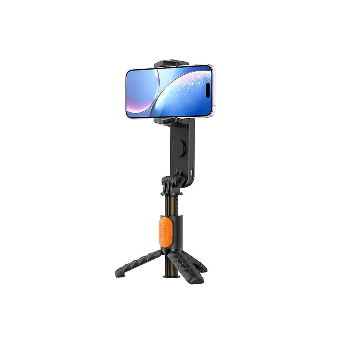 UNBOXED | Amazon Basics Mini Gimbal Anti-Shake 1-Axis STABILIZER Extendable Selfie Stick Tripod