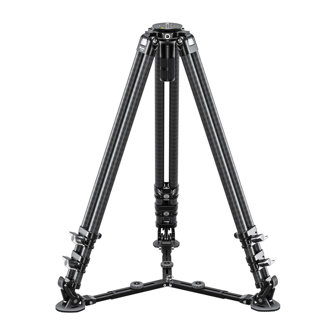 Leofoto LVC-253C Carbon Fiber Twin Leg Tripod with BV-15 Video Head System