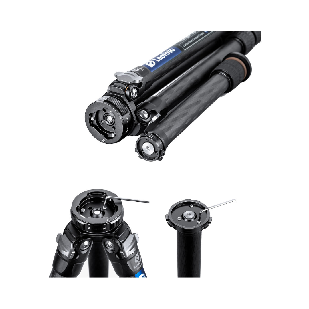 Leofoto QS-45 Quick-Link Tripod Head Quick Release Set