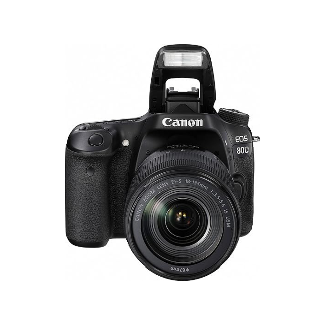 USED | Canon EOS 80D With EF-S 18-135mm f/3.5-5.6 lens