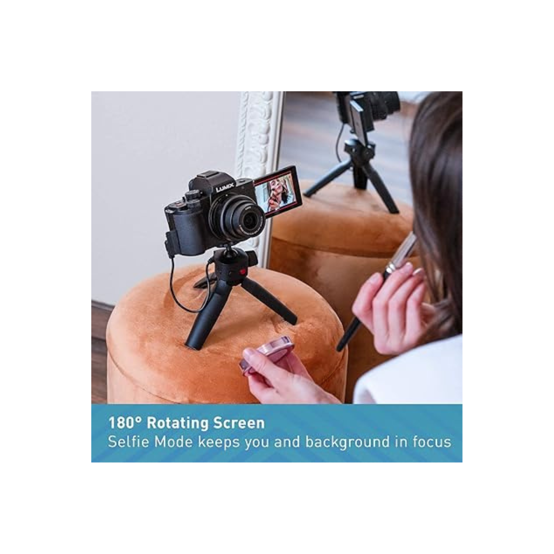 UNBOXED | Panasonic Lumix G100 4K Mirrorless Vlogging Camera (Black)