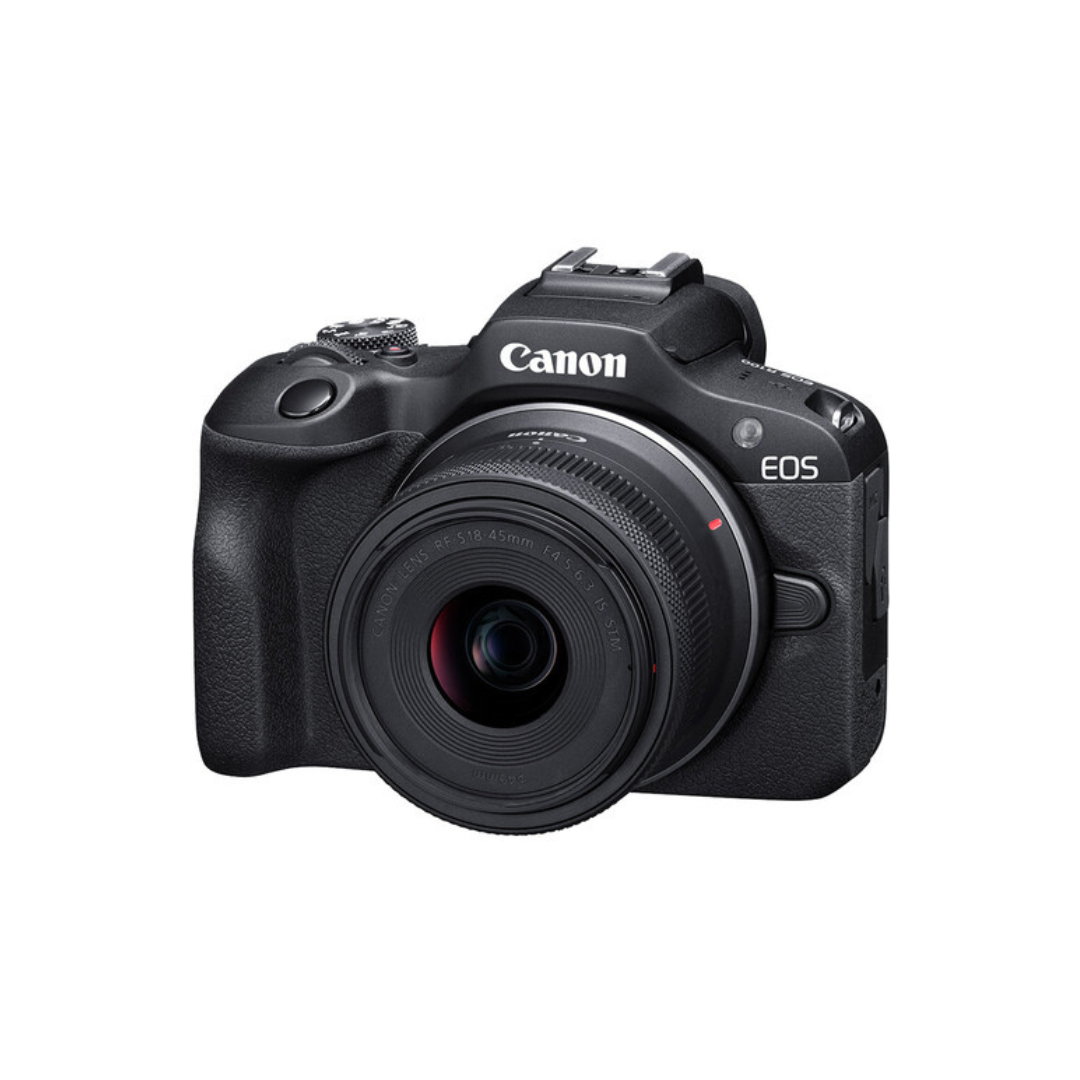 Canon EOS R100 Mirrorless Camera with 18-45mm