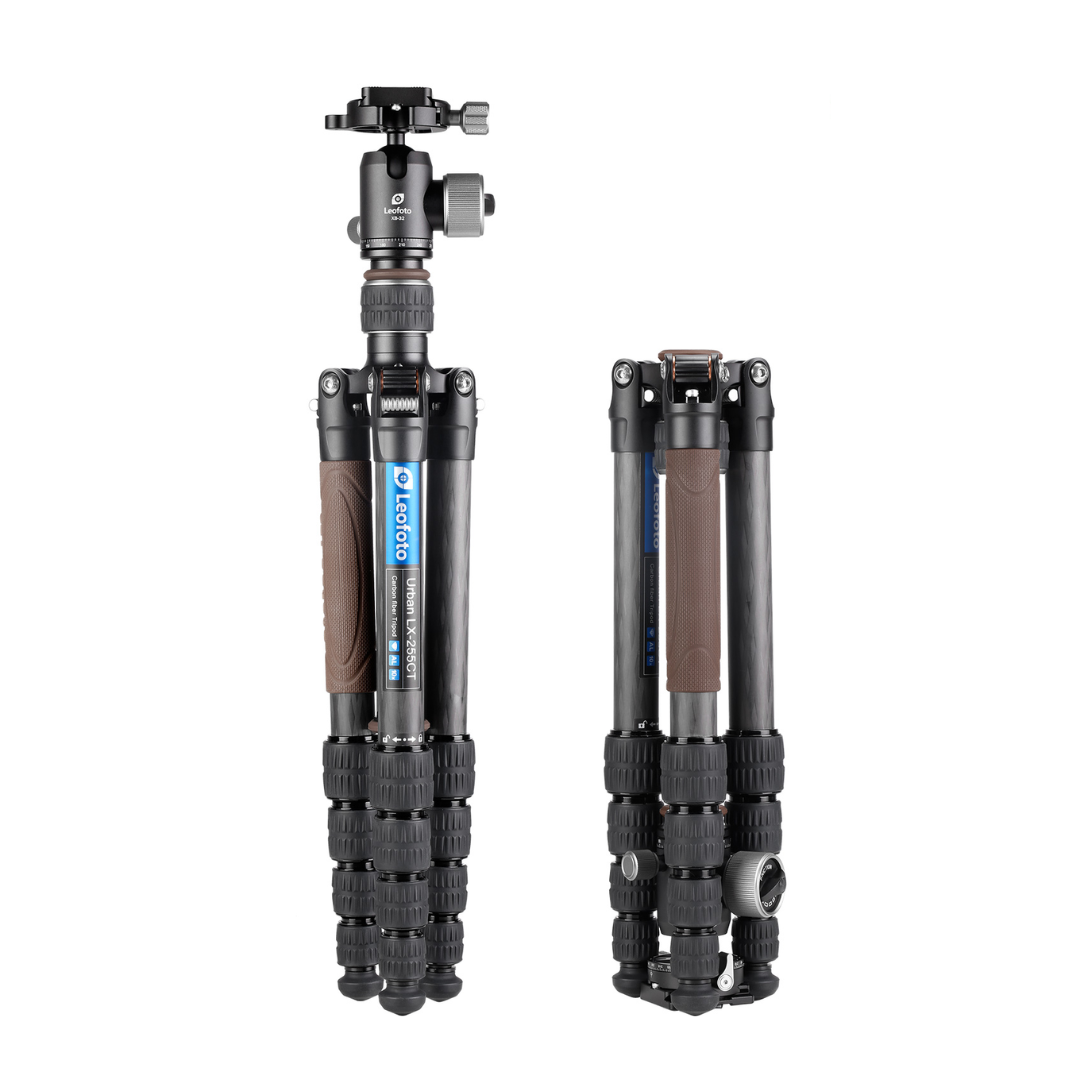 Leofoto LX-255CT Urban Series Carbon Fiber Tripod with XB-32 Ball Head