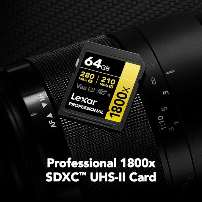 Lexar Profes1800x 64gb V60
