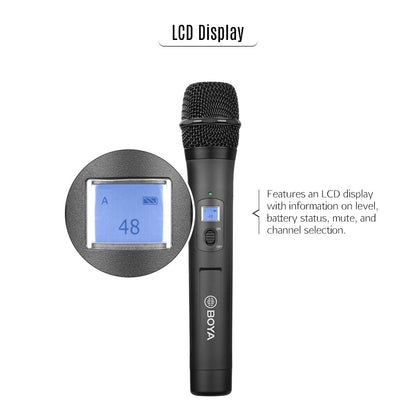 BOYA BY-WHM8 PRO WIRELESS HANDHELD MIC