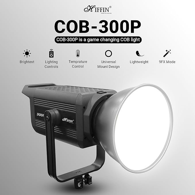 HIFFIN COB-300P LIGHT