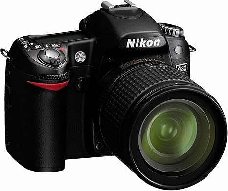 Used Nikon D80 DSLR Camera Kit with 18-135mm Lens