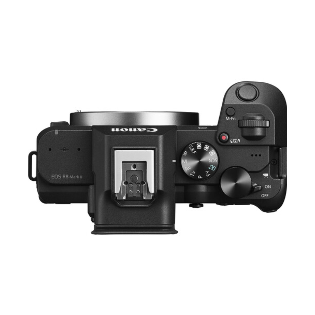 Canon EOS R8 Mark II Full-Frame Mirrorless Camera Body with Extra LP-E17 Battery