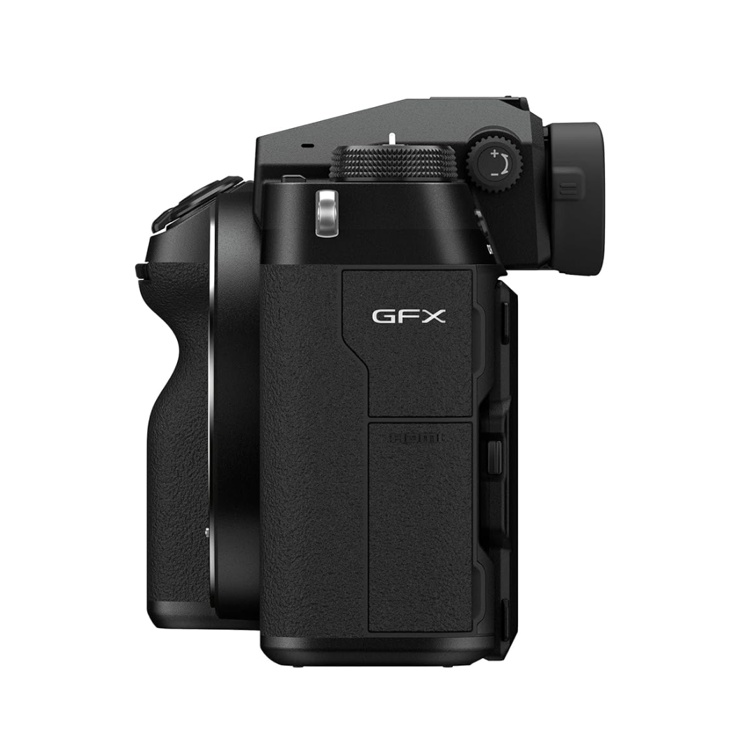Fujifilm GFX series medium format mirrorless camera body high resolution professional camera