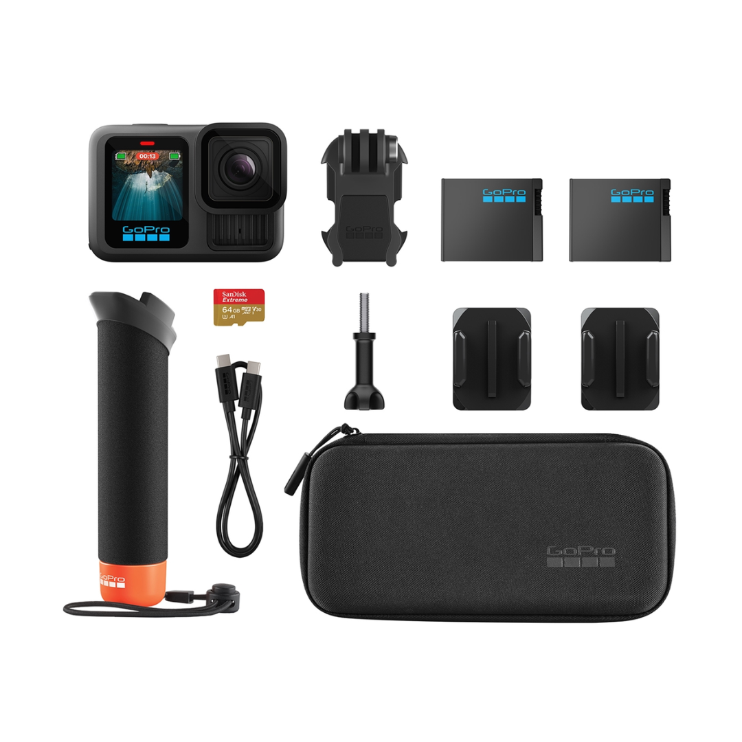 GoPro HERO13 Black Special Bundle action camera with accessories
