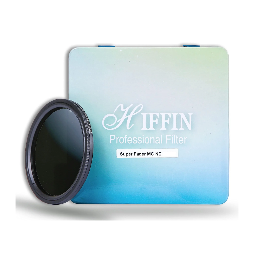 HIFFIN Slim Variable Fader N-D Neutral Density Adjustable N-D2 to N-D400 Filter