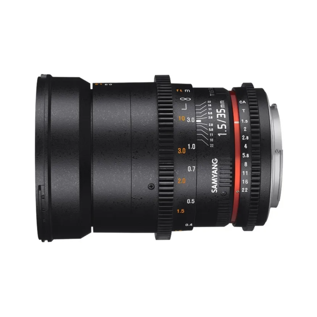 USED I Samyang VDSLR II 35mm T1.5 Cine Lens