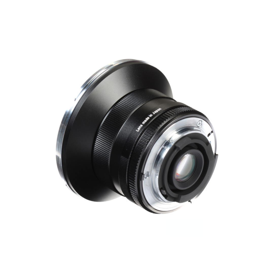 Used ZEISS Distagon T* 18mm f/3.5 ZF.2 ultra-wide prime lens for Nikon F mount available at Camera Club.