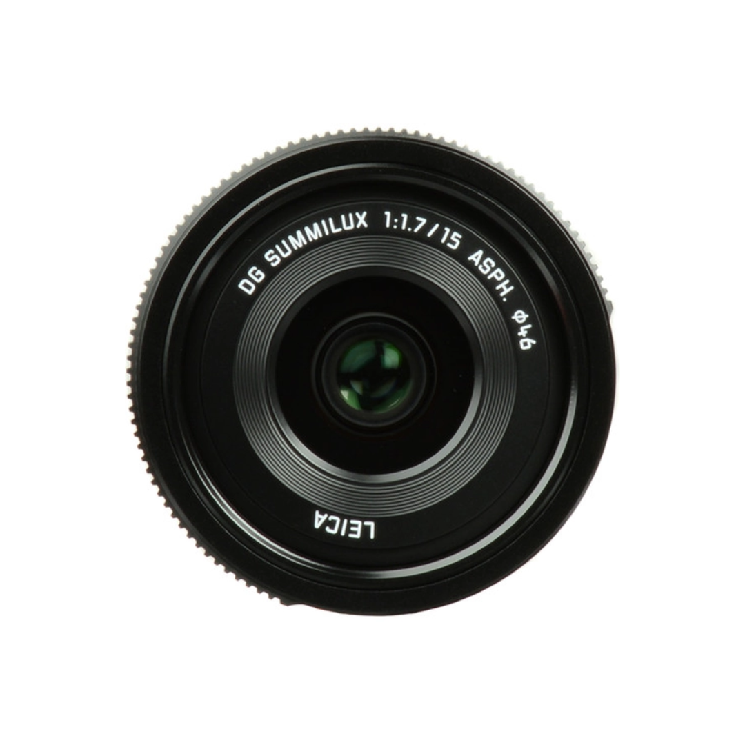 Used Panasonic Leica DG Summilux 15mm f1.7 ASPH wide angle lens Camera Club