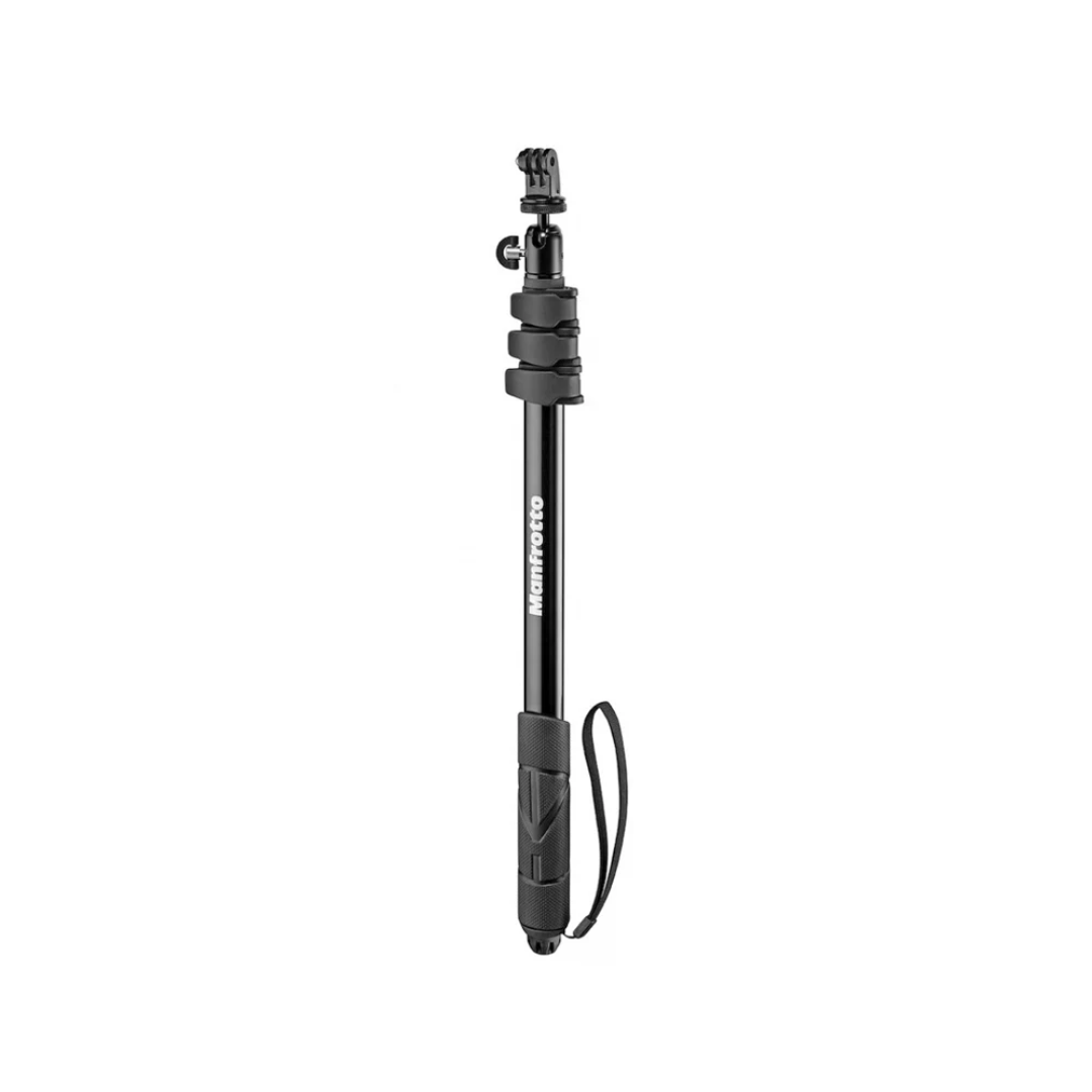 Unboxed Manfrotto Compact Xtreme Black Monopod MPCOMPACT-BK for Cameras and Action Cameras