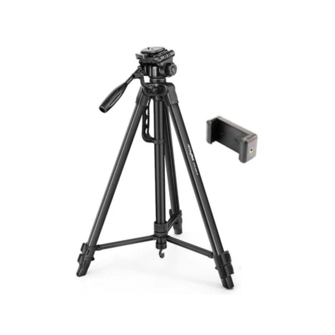 Digitek DTR-550 LW lightweight tripod stand for DSLR camera with adjustable height and sturdy build