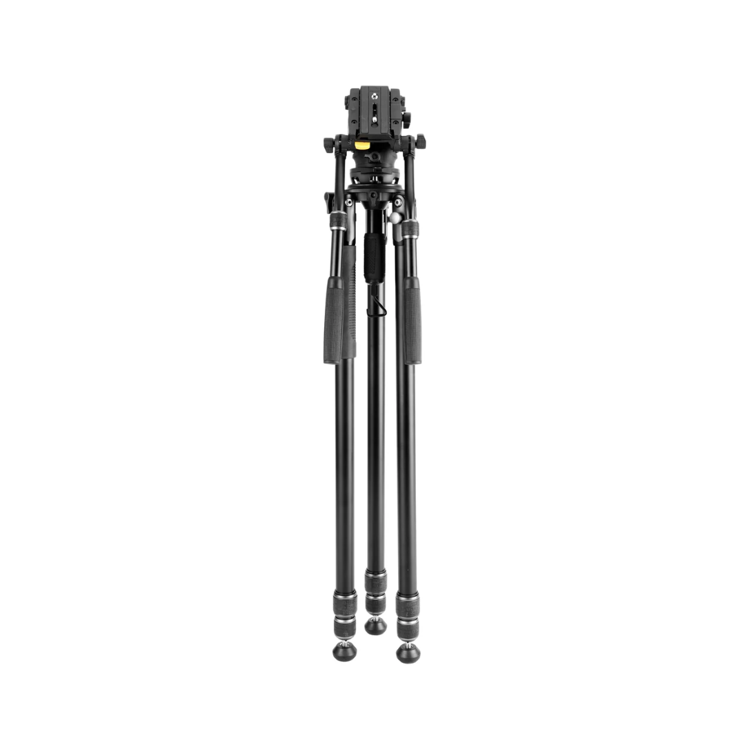 Vanguard Alta Pro 3VRL video tripod with adjustable legs and fluid head