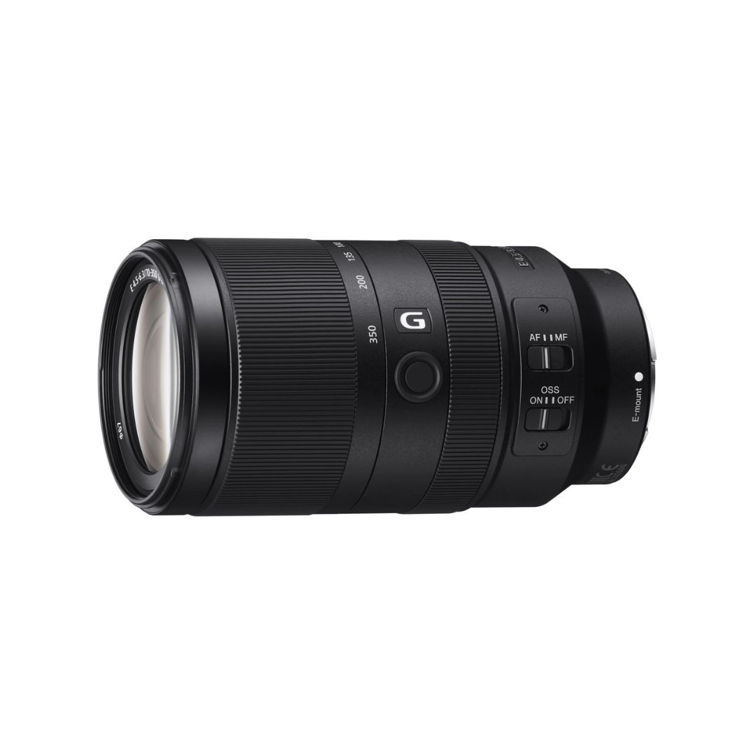 Used Sony E 70-350mm F4.5-6.3 G OSS APS-C telephoto zoom lens available at Camera Club
