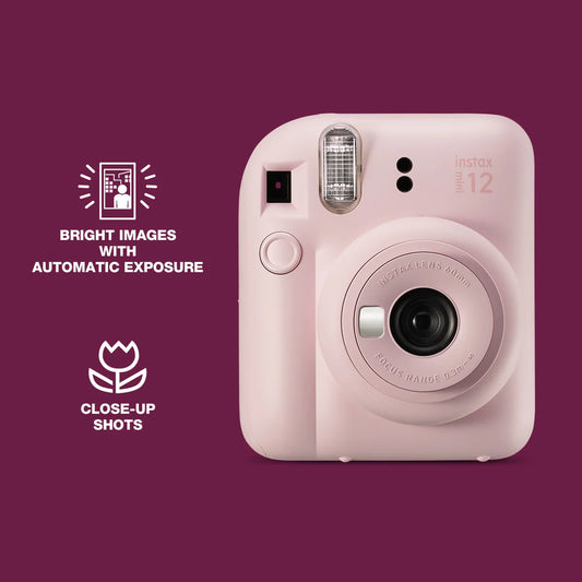 Unboxed Fujifilm Instax Mini 12 Instant Camera – Front View