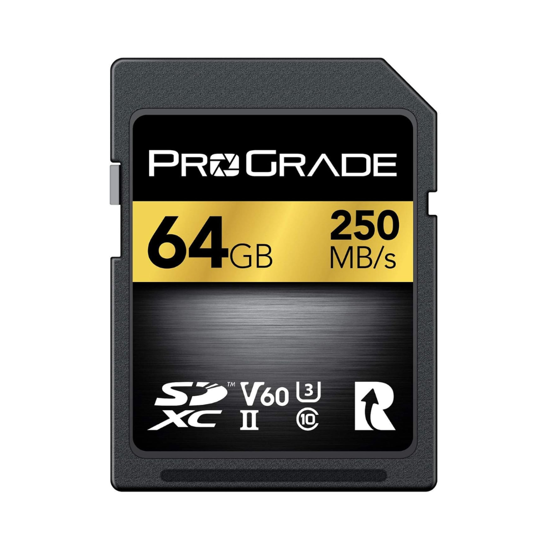 USED I ProGrade Digital SDXC UHS-II V60 Memory Card