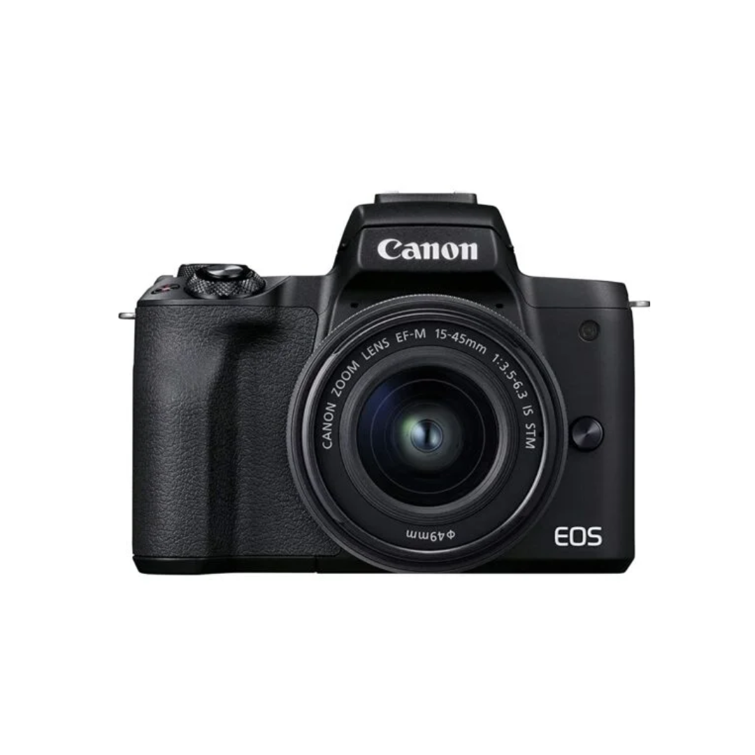 Used Canon EOS M50 with EF-M 15-45mm f/3.5-6.3 IS STM Lens – Mirrorless Camera
