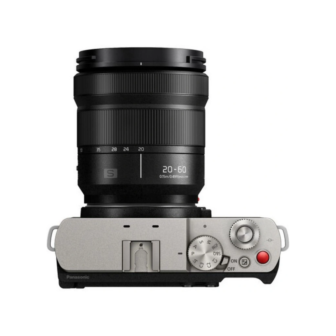 Panasonic Lumix S9 full-frame mirrorless camera with 20–60mm lens for photography and video