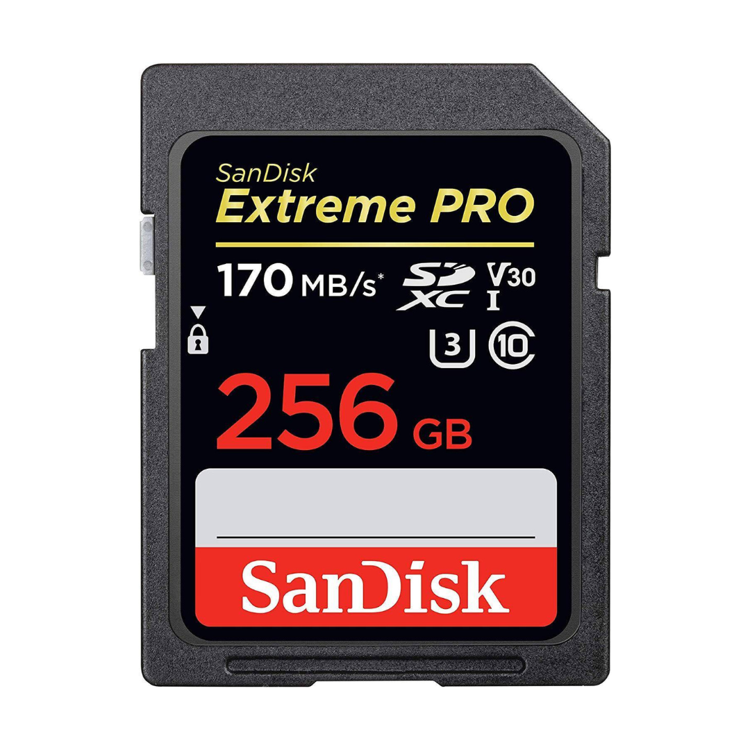 USED | SANDISK 256GB SD EXT PRO 170MB