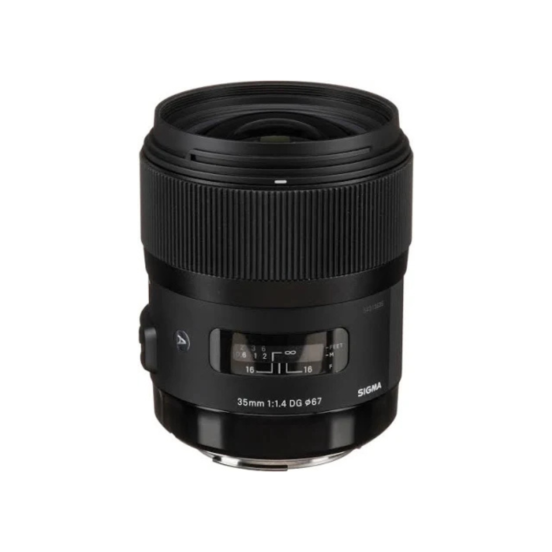 USED I Sigma 35mm F/1.4 DG HSM Art Lens for Canon