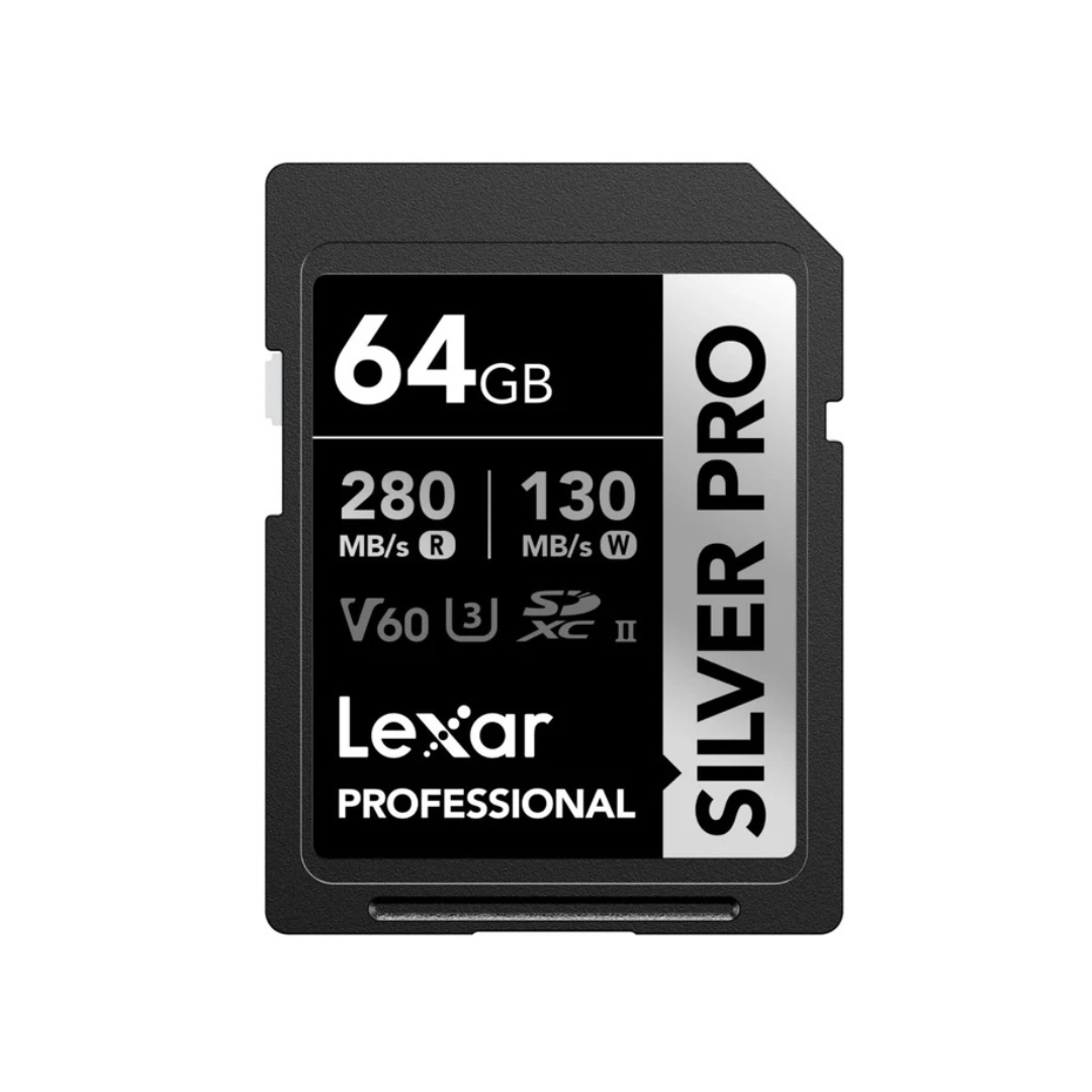 LEXAR SILVER PRO SDXC UHS-II CARD 64GB