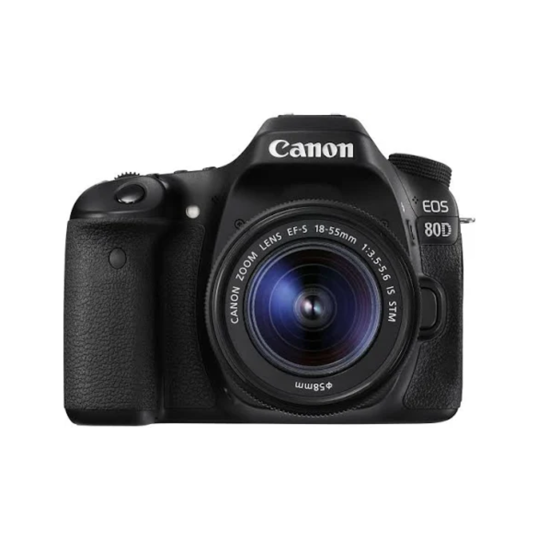 USED | Canon EOS 80D With EF-S 18-55mm lens – Camera Club India