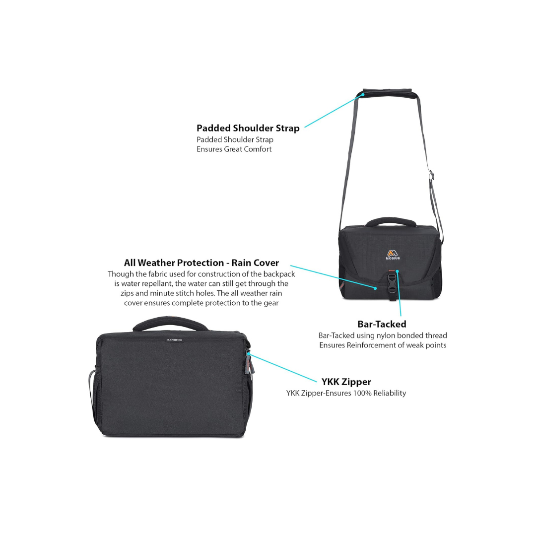 MOBIUS CAM DYS RAPIDFIRE SLING BAG