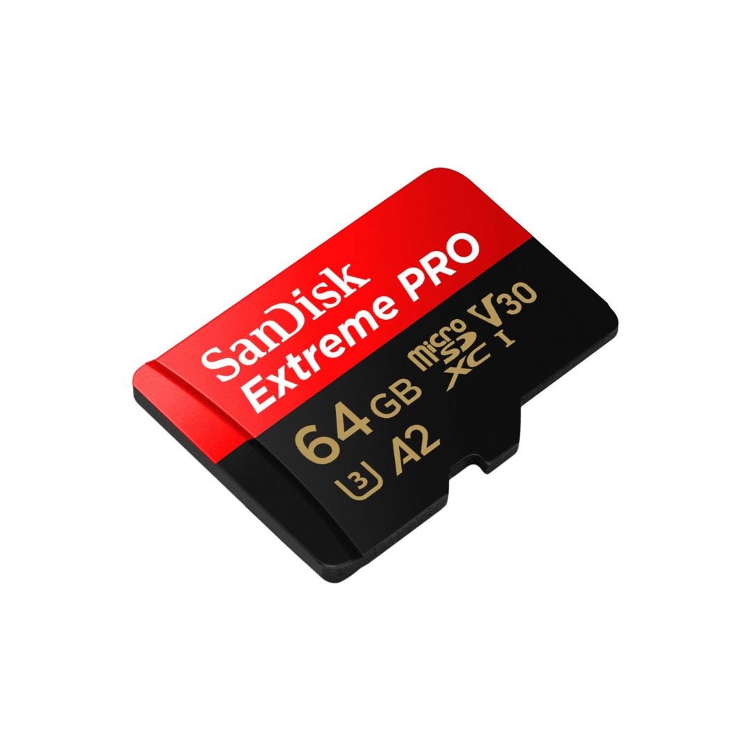 SANDISK EXTREME PRO MSD 64GB-200MB
