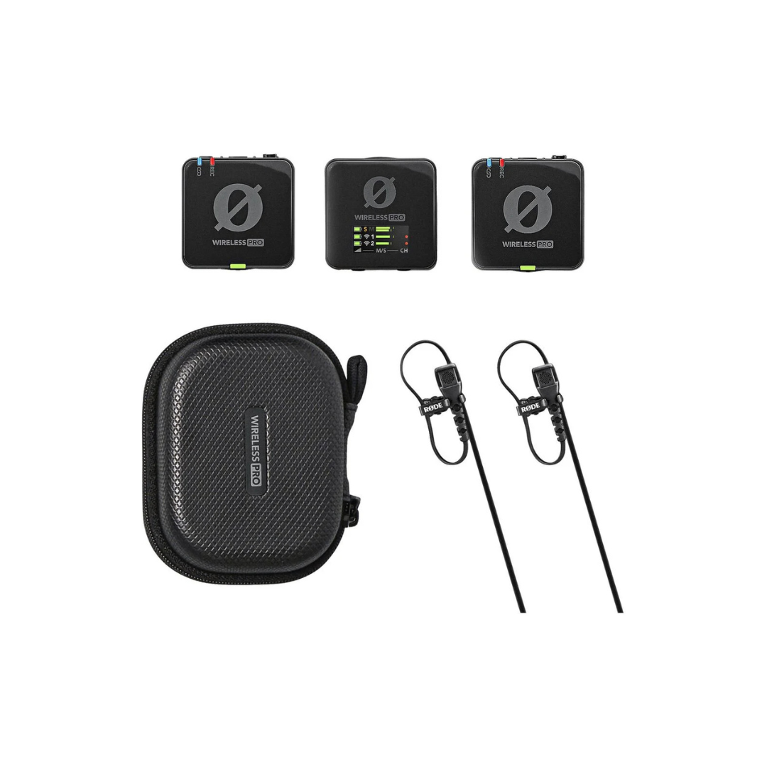 USED| RODE Wireless PRO 2-Person Clip-On Wireless Microphone System/Recorder with Lavaliers
