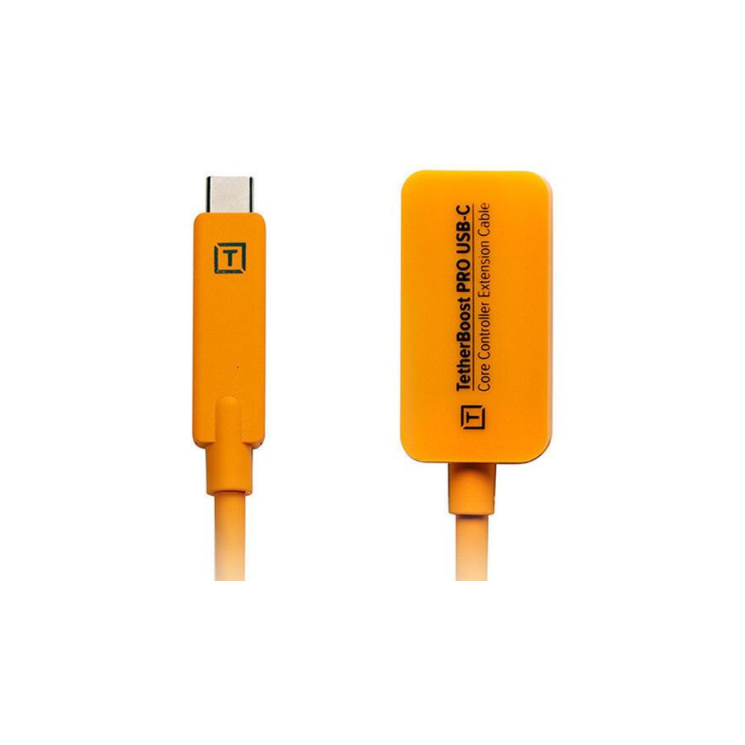 TBPRO3-ORG-TETHERBOOST PRO USB-C CORE CONTROLLER EXTENSION CABLE-ORANGE