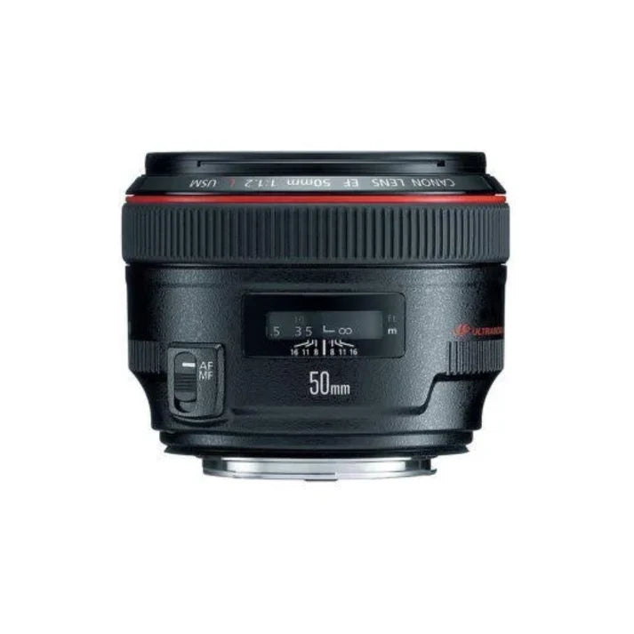 USED I Canon EF 50mm f/1.2L USM Lens