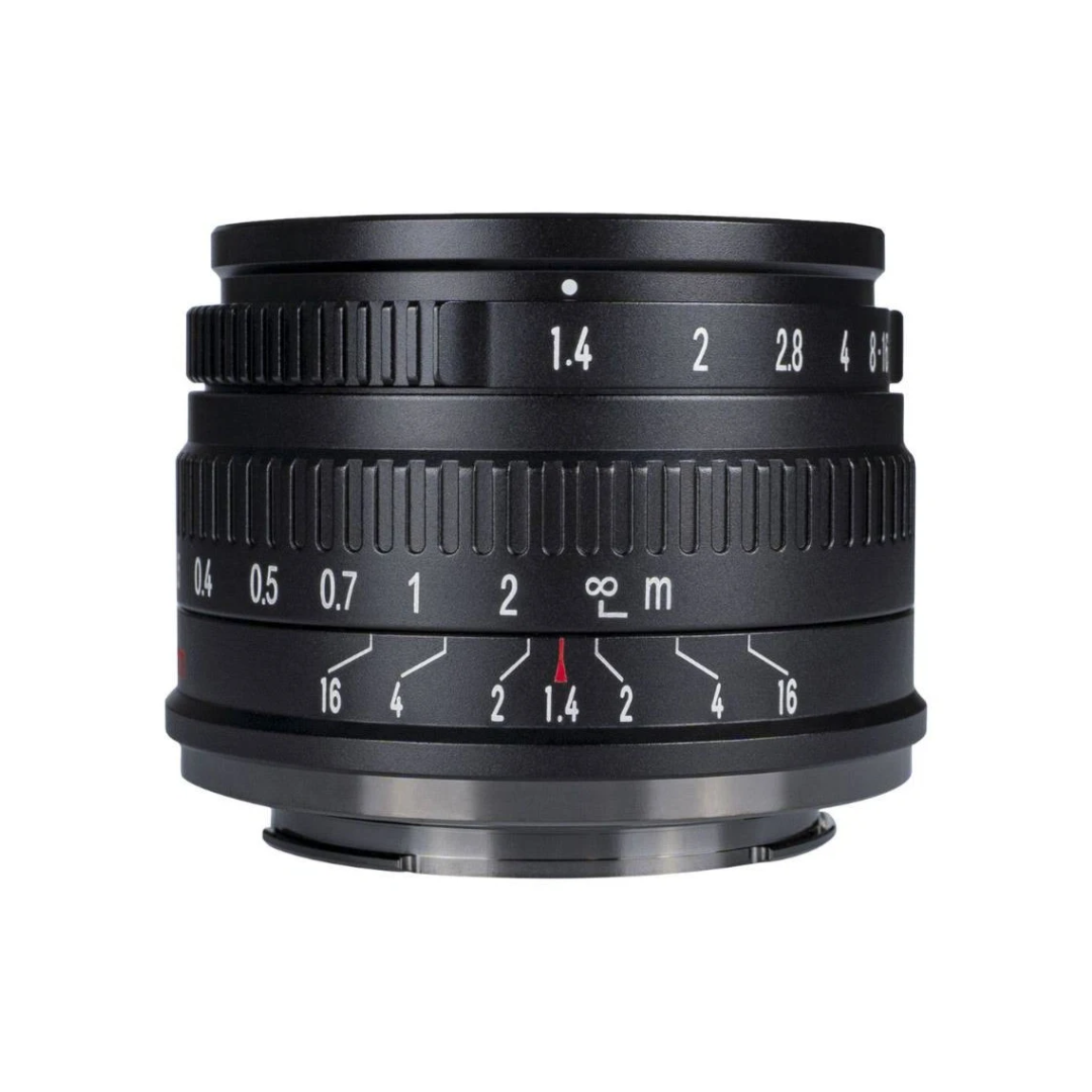 Used 7artisans 35mm F1.4 APS-C Manual Focus Lens for Fuji X Mount