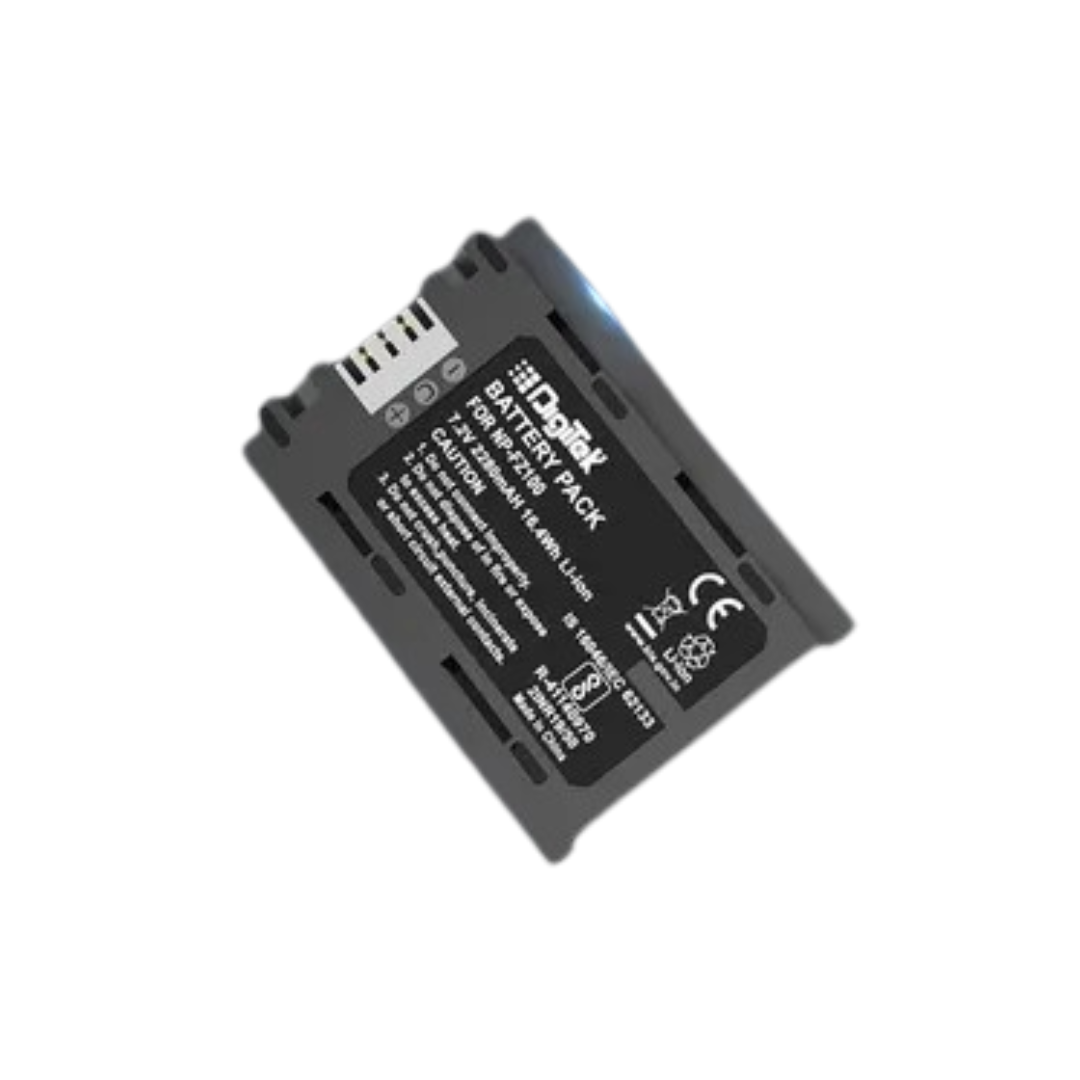 Digitek FZ-100C USB rechargeable battery with compact design
