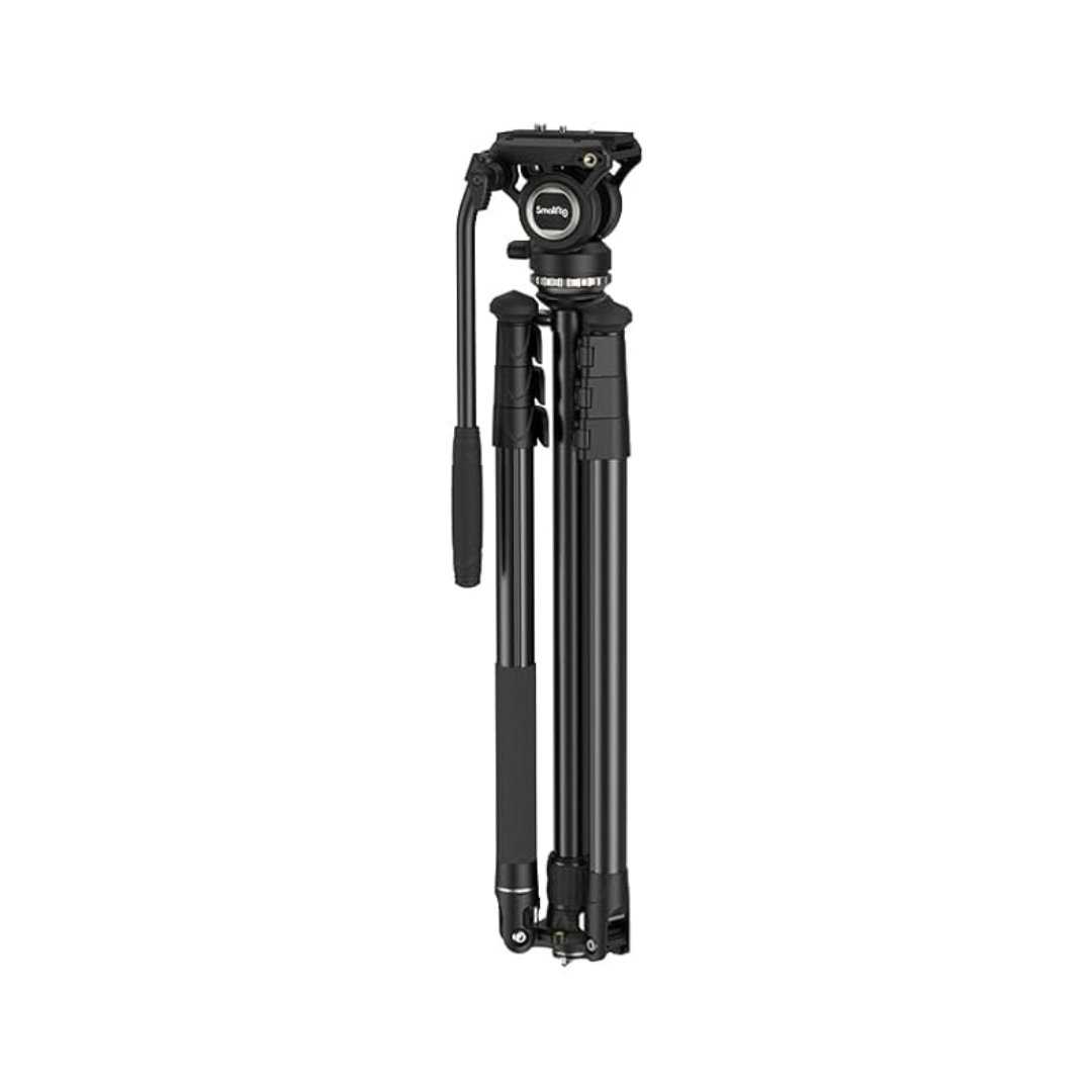 SmallRig CT210 4475 video tripod kit with fluid head for stable filming