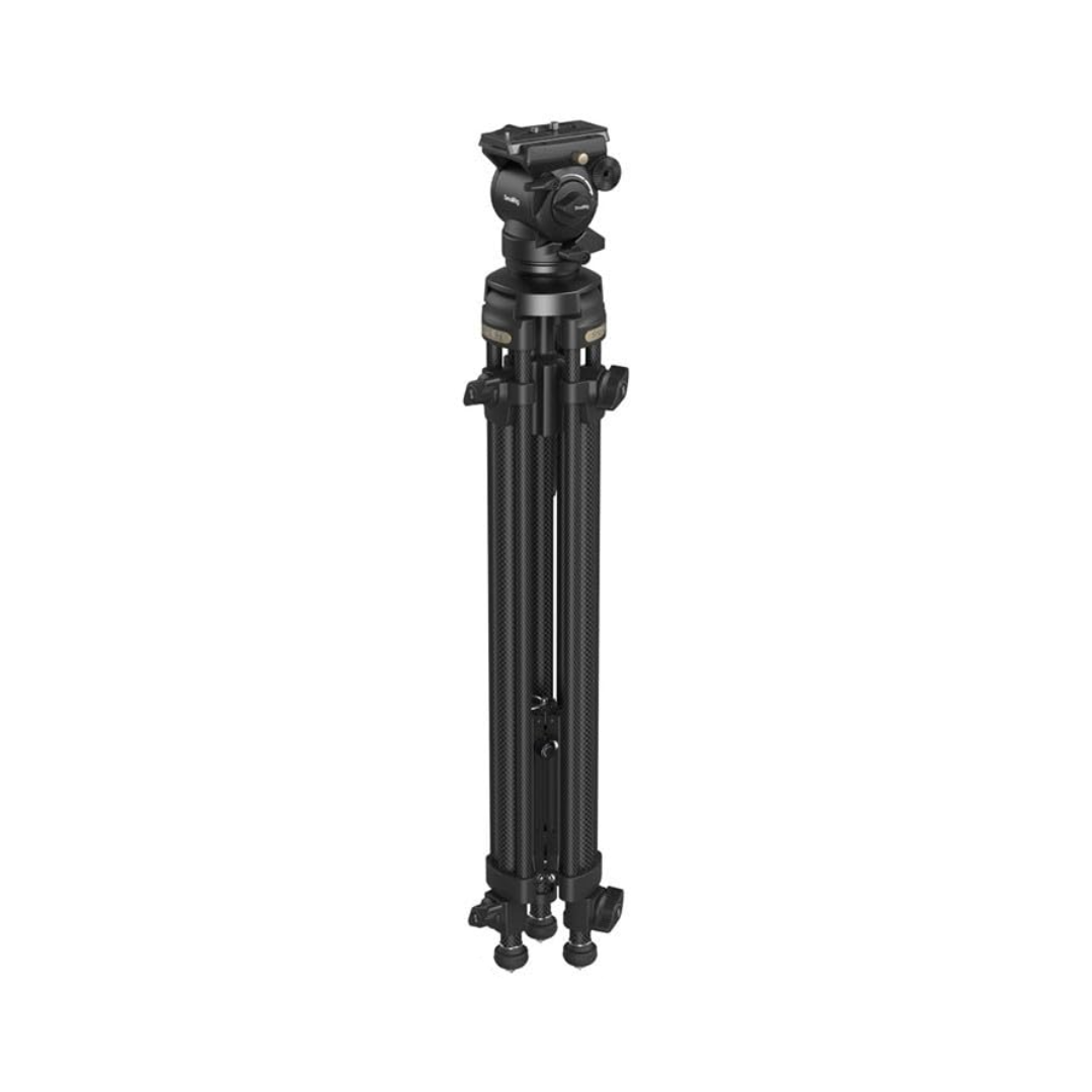 SmallRig AD-50 lightweight carbon fiber video tripod kit 4685 with fluid head for professional video shooting
