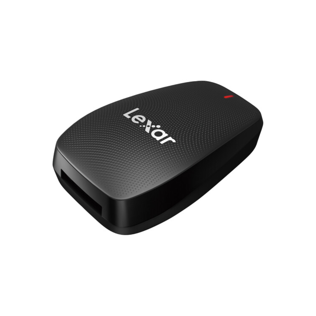 Lexar Advanced Card Reader with sleek design and fast data transfer